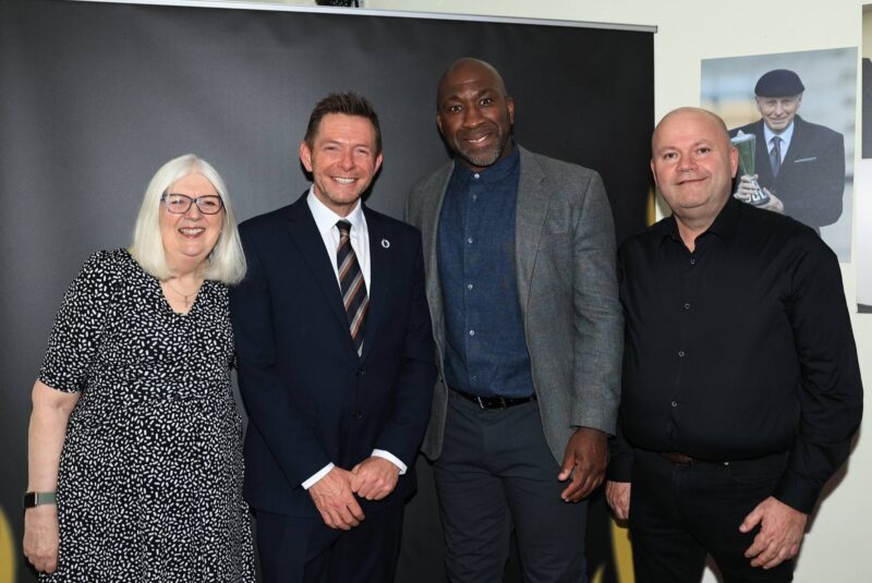 David at the Port Vale End of Season Awards