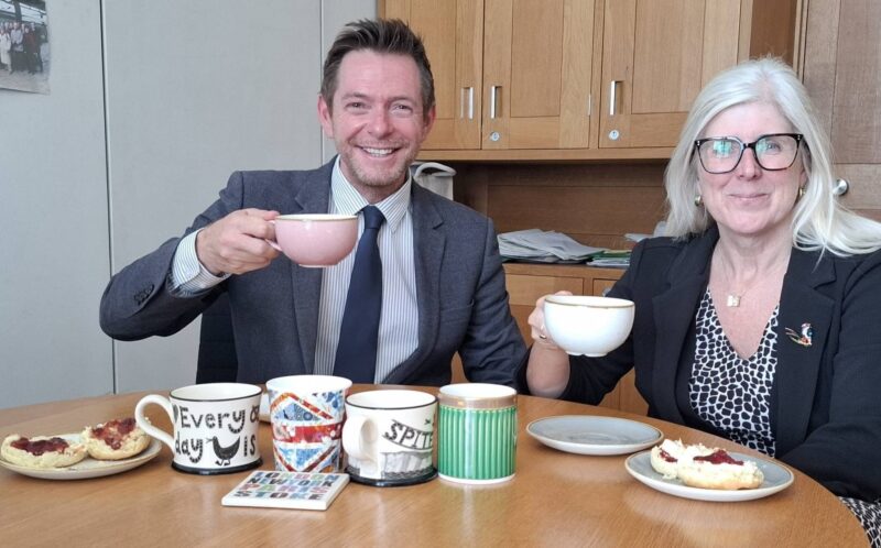 David Williams MP and Allison Gardiner MP