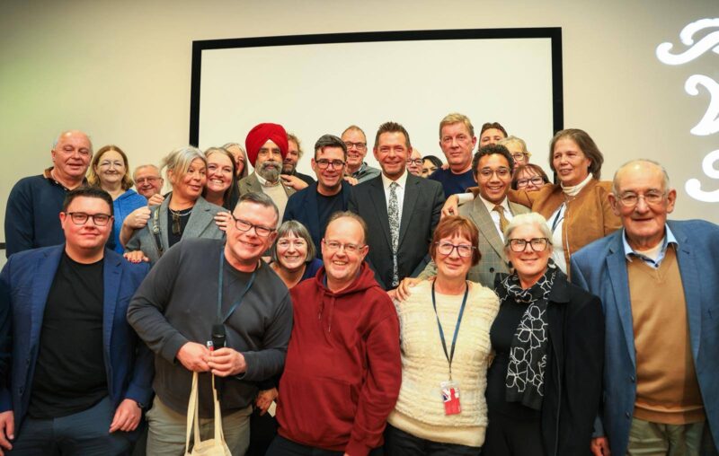David with Andy Burnham
