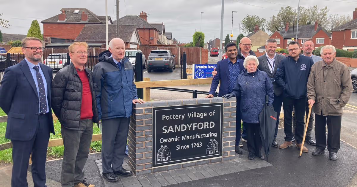 New Sandyford sign
